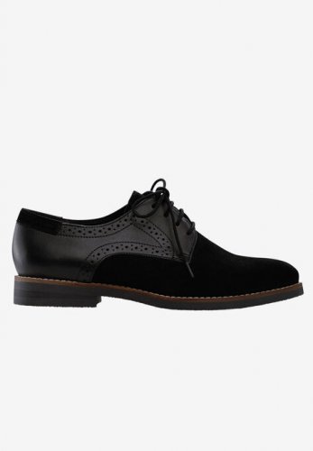 Lace-Up Oxford Flats - ellos