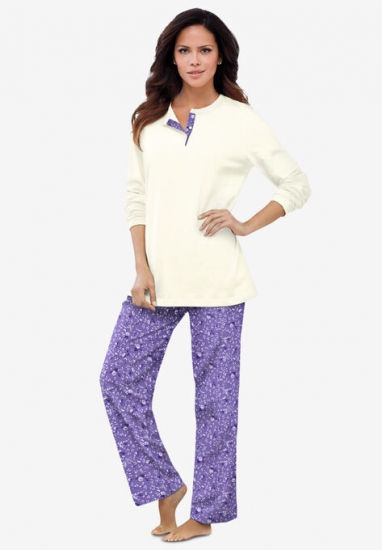 Henley PJ Set - Only Necessities - Click Image to Close