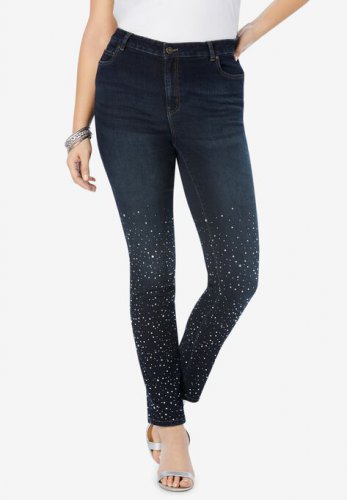 Glam Jean with Invisible Stretch - Roaman's