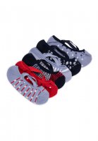 6 Pair Pack Strappy Ballerina Socks - MUK LUKS