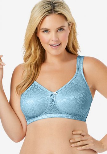 Jacquard Wireless Bra - Comfort Choice