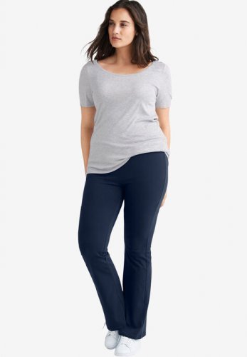 Knit Bootcut Leggings - ellos