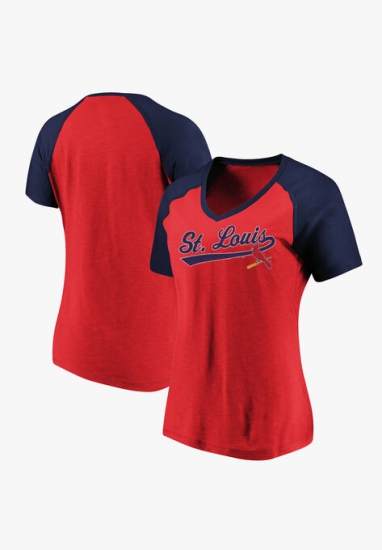 Cardinals Raglan Tee - MLB - Click Image to Close