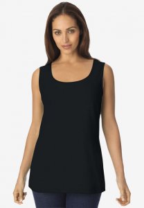 Horseshoe Neck Tank - Jessica London