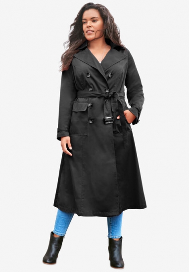 Essential Trench Coat - Roaman's - Click Image to Close