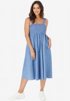 Lite Denim Midi Dress - Jessica London