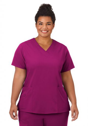 Jockey Scrubs Women's Favorite V-Neck Top - Jockey Encompass Scrubs