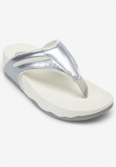 The Sporty Thong Sandal - Comfortview - Click Image to Close