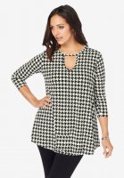 Keyhole Swing Tunic - Jessica London