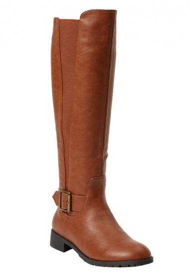 The Milan Wide Calf Boot - Comfortview - Click Image to Close