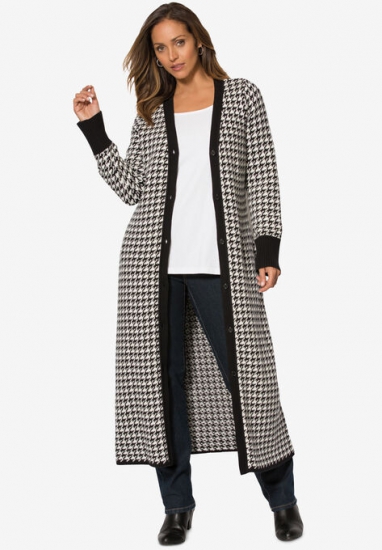 Jacquard Duster - Jessica London - Click Image to Close