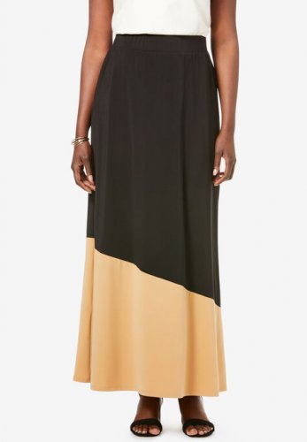 Travel Knit Maxi Skirt - Jessica London