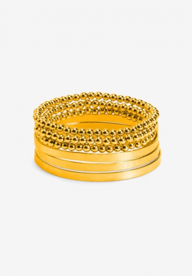 Bangle Bracelet Set - Jessica London - Click Image to Close