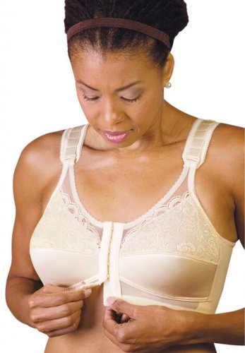 Sheer Comfort Front Hook Mastectomy Bra - Jodee