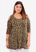 Cold Shoulder Tunic - Jessica London