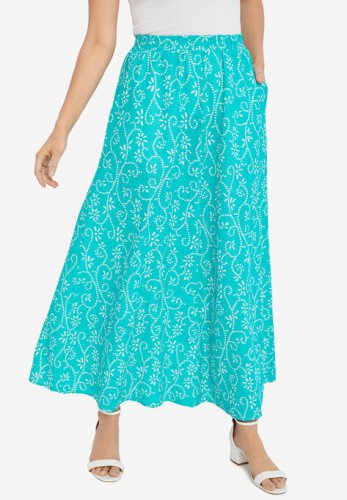 Linen Maxi Skirt - Jessica London