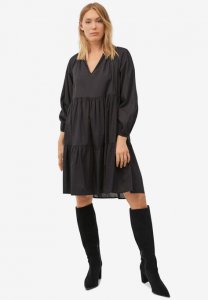 V-Notch Tiered Dress - ellos