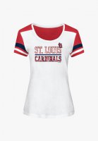 Cardinals V-Neck Raglan Tee - MLB