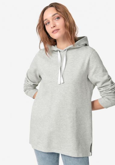 Hooded Sweatshirt Tunic - ellos - Click Image to Close