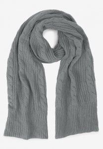Cable Knit Scarf - Roaman's