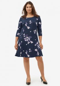 Madison 3/4 Sleeve Dress - ellos