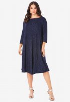 Lace Swing Dress - Roaman's