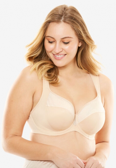 Heather Banded Underwire Bra 6060 - Goddess - Click Image to Close