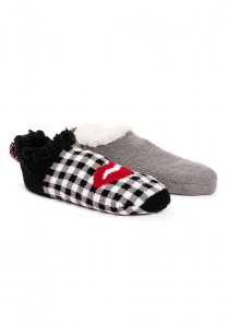 2 Pair Pack Infused Cabin Footie Slipper Socks - MUK LUKS