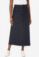 True Fit Denim Skirt - Jessica London