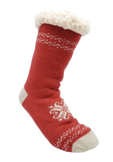 Heart Snowflake Slipper Sock Slipper Socks - GaaHuu - Click Image to Close