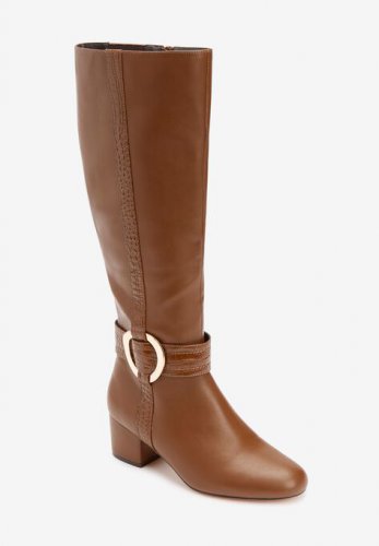 The Vale Wide Calf Boot - Comfortview