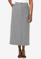 Tummy Control Bi-Stretch Midi Skirt - Jessica London