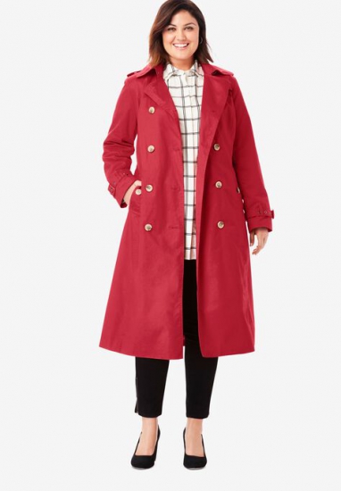 Long Trench Coat - Jessica London - Click Image to Close