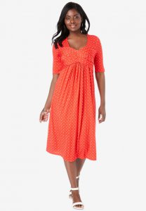 Pleated Tunic Dress - Jessica London