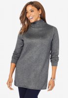 Cotton Cashmere Turtleneck - Jessica London