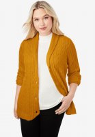 Cable Blazer Sweater - Jessica London