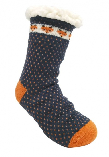 Fox Slipper Sock Slipper Socks - GaaHuu - Click Image to Close