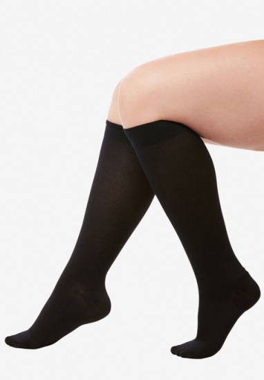 Medium Control Graduated Compression Trouser Socks - Catherines - Click Image to Close