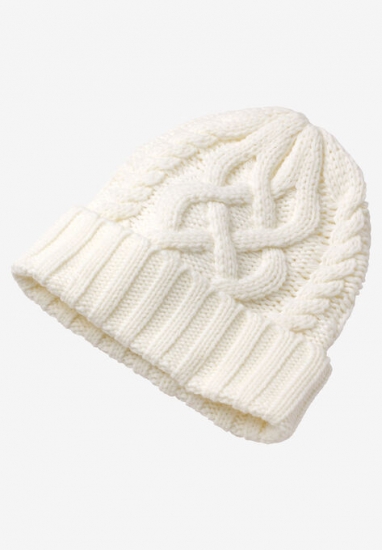 Cable Knit Hat - ellos - Click Image to Close