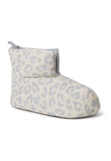 Zoey Jersey Bootie Slippers - Dearfoams - Click Image to Close