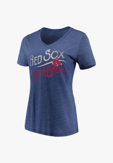 Red Sox Scoop Neck Tee - MLB - Click Image to Close