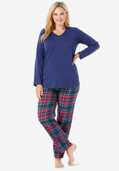 Cozy Pajama Set - Dreams & Co. - Click Image to Close