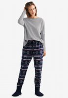 Fair Isle Fleece Pajama Pants - ellos