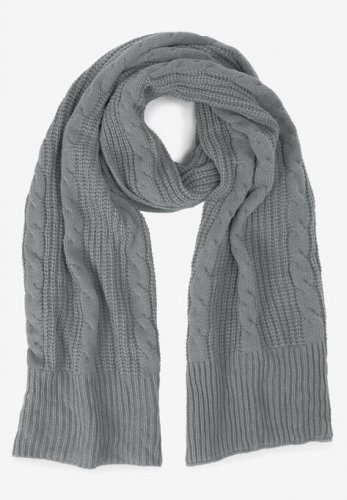 Cable Knit Scarf - Roaman's