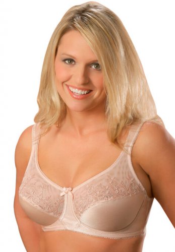 Underwire Embroidered Bra - Aviana