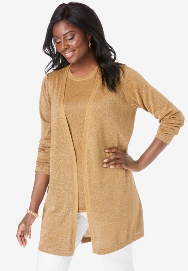 Shimmer Cardigan - Jessica London - Click Image to Close
