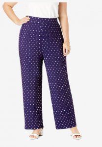 Everyday Knit Palazzo Pant - Jessica London