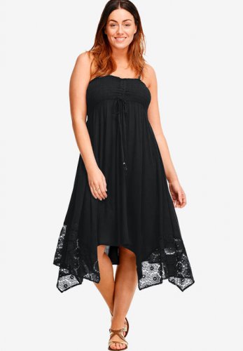 Handkerchief Hem Dress - ellos