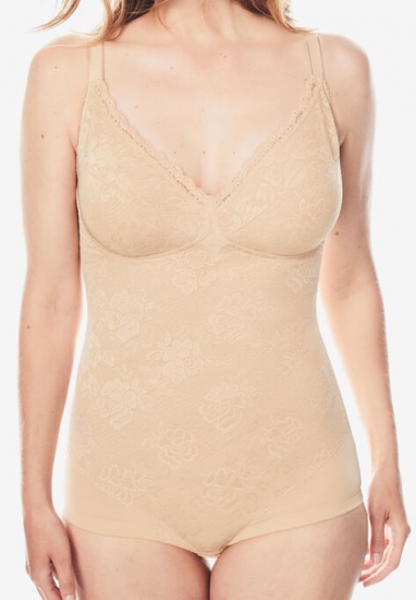 Smooth Lace Body Briefer - Secret Solutions - Click Image to Close