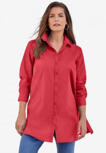 Kate Tunic Big Shirt - Roaman's